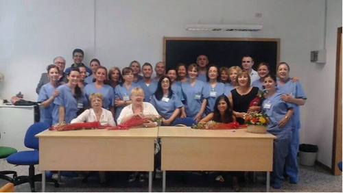 Foto di gruppo per i neoqualificati OSS del Lotto Cagliari 5B